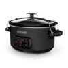 Black & Decker 7-Quart Digital Slow Cooker With Chalkboard Surface, Slate, SCD4007