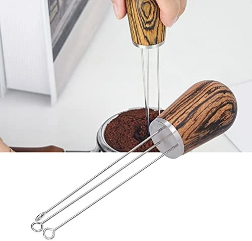 Fdit Coffee Stirrer, Convinient Needle Distributor Durable Practical For Coffee Tool For Home For Cafe For Coffee Distribution(Red Precious Wood, Blue) 8 Fdit Coffee Stirrer, Convinient Needle Distributor Durable Practical For Coffee Tool For Home For Cafe For Coffee Distribution(Red Precious Wood, Blue) - Image 6