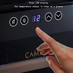 ATAAY 30 Bottle Under Counter Wine Refrigerator, 10 Inches Wide, Built-in Or Free Standing -KitchenAid Shop 411tz4aJN1S