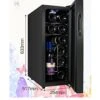 ADOORO Storage Fridge 12 Bottles Thermostatic Electronic Wine Storage Cabinet Mini Drink Wine Cooler Refrigerator For Home Bar Office