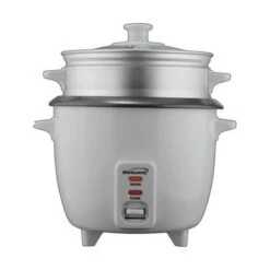 TS180S Rice Cooker/Non Stick/With Steamer/8-Cups (Uncooked)(White Body)