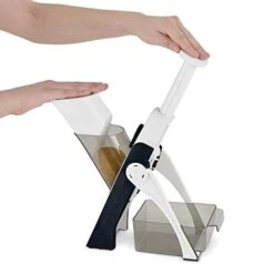 Dash Safe Slice Mandoline For Vegetables, Meal Prep & More With Thickness Adjuster, Black -KitchenAid Shop 4126OJ6VojL