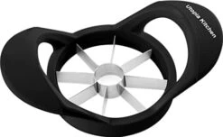 - Apple Corer And Slicer- Fruit Cutter - Apple Divider - Wedger - Stainless Steel Slicer For Fruits - Vegetables- Ergonomic Handle- Easy Grip- 8 Sharp Blade & Slices (Green) -KitchenAid Shop 412Hz4HrmWL. AC