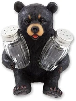 Animal Holder With Salt And Pepper Shaker Set (3 Piece) | Kitchen Décor And Accessories | Salt And Pepper Shakers | Home Décor | Home Decorations… (Rooster) -KitchenAid Shop 412IDdDazL. AC