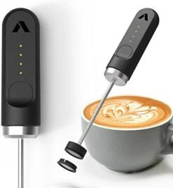 NanoFoamer Lithium Handheld Milk Foamer; Make Premium Microfoamed Milk For Barista-Style Coffee Drinks At Home. New Model With Dozens Of Improvements. USB-C Rechargeable 12 NanoFoamer Lithium Handheld Milk Foamer; Make Premium Microfoamed Milk For Barista-Style Coffee Drinks At Home. New Model With Dozens Of Improvements. USB-C Rechargeable -KitchenAid Shop 412IEhSASqL. AC
