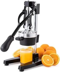 Hand Press Juicer Machine, Manual Orange Juicer And Professional Citrus Juicer For Orange Juice Pom Lime Lemon Juice, Commercial Lemon Squeezer And Orange Crusher, Easy To Clean, Gray -KitchenAid Shop 412UbZ4nyKL. AC