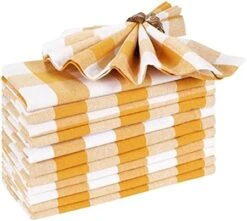 Cloth Dinner Napkin Gingham Plaid Check Fabric-18X18 Red White, Wedding Napkins, Cocktails Napkins, Fabric Napkins, Cotton Napkins, Mitered Corners & Generous Hem, Dinner Napkins Set Of 12 -KitchenAid Shop 412VfZVuu7S. AC