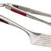 140543 140 543-Comfort-Grip, Stainless Steel. Comfort-Grip 2 Piece Grilling Tool Set, 9.5x19.7x49.5 Cm