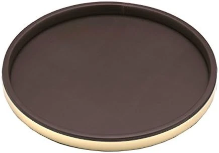 Leatherette Ice Bucket, 3 Qt, White With Brass 14 Leatherette Ice Bucket, 3 Qt, White With Brass - Image 12