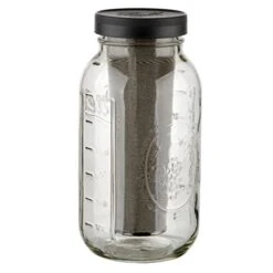 Mason Jars 64 Oz Cold Brew Mason Jar With Stainless Steel Filter And Wide Mouth Storage Lid, DIY Home And Work Brewing Equipment For Single Cup Or Concentrated Infusion -KitchenAid Shop 412qvTI44GL