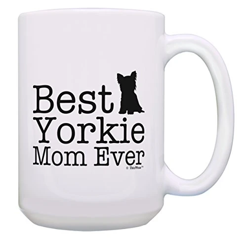 Dog Mom Coffee Mug Best Yorkie Mom Ever Cup Large Dog Mom Mug Gift 15-oz Coffee Mug Tea Cup White 3 Dog Mom Coffee Mug Best Yorkie Mom Ever Cup Large Dog Mom Mug Gift 15-oz Coffee Mug Tea Cup White