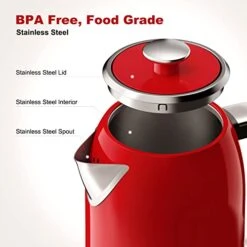 GLCMKZ07RDR07 Retro Countertop Microwave Oven.7 Cu Ft, Red & Galanz Retro Electric Kettle With Heat Resistant Handle And Cordless Pour, Automatic Shut-Off, 1.7 L, Red 11 GLCMKZ07RDR07 Retro Countertop Microwave Oven.7 Cu Ft, Red & Galanz Retro Electric Kettle With Heat Resistant Handle And Cordless Pour, Automatic Shut-Off, 1.7 L, Red -KitchenAid Shop 4139Y64u0DL 1