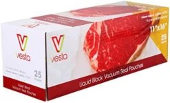 Liquid Block Vacuum Seal Pouches - Clear And Embossed Vacuum Sealer Bags - Great For Food Storage And Sous Vide - 11 X 16 Inches - 25 Vacuum Seal Bags Per Box 11 Liquid Block Vacuum Seal Pouches - Clear And Embossed Vacuum Sealer Bags - Great For Food Storage And Sous Vide - 11 X 16 Inches - 25 Vacuum Seal Bags Per Box -KitchenAid Shop 413FOfGi0L. AC