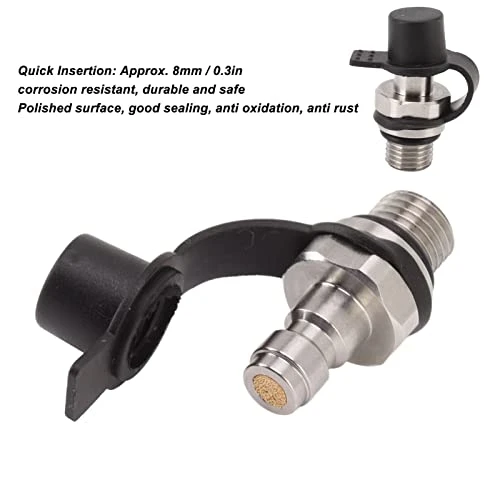 CO2 Cylinder Refill Adapter, 3/8 24unf CO2 Tank Refill Adapter Carbon Dioxide Bottle Connector For Home Office Enjoy Soda At Home 7 CO2 Cylinder Refill Adapter, 3/8 24unf CO2 Tank Refill Adapter Carbon Dioxide Bottle Connector For Home Office Enjoy Soda At Home - Image 5