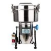 Edicine Flour Powder Crusher Coffee Grinder 4500W 430 Stainless Steel Commercial Powder Crusher High Speed Intelligent (Color : 4500GY-XIN, Size : US_220V) -KitchenAid Shop 413HeOBGudL