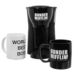 The Office Single Cup Coffee Maker Gift Set With 2 Mugs 6 The Office Single Cup Coffee Maker Gift Set With 2 Mugs -KitchenAid Shop 413IJBPA8ZL