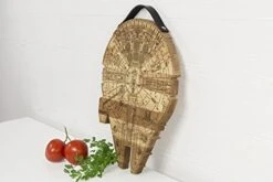 Millennium Falcon Board - Wooden Cutting Board - Engraved Wooden Plate - Rustic Cutting Board - Futuristic Serving Platter - Valentines Gift -KitchenAid Shop 413Jz2ewh6L