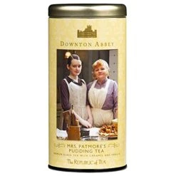 Of Tea Downton Abbey Mrs. Patmore's Pudding Tea, 36 Tea Bags, Caramel Vanilla Black Tea