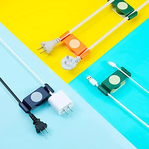 18 Pcs Cord Organizer For Kitchen Appliances, Rotatable Cord Holder Appliance Cord Organizer Stick On Cord Keeper Rubber Cord Wrapper For Appliances Power Cords, Air Fryers Toasters Cables And Wires 4 18 Pcs Cord Organizer For Kitchen Appliances, Rotatable Cord Holder Appliance Cord Organizer Stick On Cord Keeper Rubber Cord Wrapper For Appliances Power Cords, Air Fryers Toasters Cables And Wires - Image 2