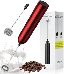 Matcha Whisk/Milk Frother, Aluminum Alloy | Basecent Battery Operated | Milk Frother Handheld For Matcha Lattes, Green Tea, Coffee Cappuccino Other Drinks - Kitchen Utensils & Gadgets - Black -KitchenAid Shop 413RsNTDioL. AC