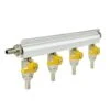 Kegco AD4 Aluminum 4-Way Kegerator Beer Gas/Air Distributor -KitchenAid Shop 413UEaDWLFL