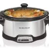 Hamilton Beach Portable 6-Quart Stay Or Go Programmable Slow Cooker With Lid Lock, Dishwasher-Safe Crock (Inactive)