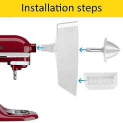CEFREE Home Fruit Tomato Juicer Attachment For KitchenAid Stand Mixer Orange Lemon Grapefruit Citrus Juicer Attachment -KitchenAid Shop 413mZ0utViL