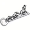 Elephant Bottle Opener, Unique Elephant Gifts For Men, Women (Silver)