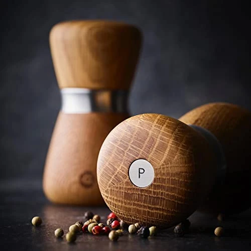 Kyoto Salt Or Pepper Mill (3.93 Inches, Ash Brown) 9 Kyoto Salt Or Pepper Mill (3.93 Inches, Ash Brown) - Image 7