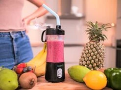 Ortable Blender, Personal Size Blender For Shakes And Smoothies, Fruit Smoothie Blender, Milkshake – Juicer Mini Blender 4000 MAh USB Rechargeable With 6 Blades, Handheld Use In Sports, Travel, Gym -KitchenAid Shop 413yTQKGI6L