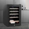 QLIGHA 62L Single Door Constant Temperature Wine Refrigerator, Independent Silent Wine Cabinet With Intelligent Control Panel And Glass Door, Wine Cabinet With Fridge Space 5-22℃, 85W 2 QLIGHA 62L Single Door Constant Temperature Wine Refrigerator, Independent Silent Wine Cabinet With Intelligent Control Panel And Glass Door, Wine Cabinet With Fridge Space 5-22℃, 85W -KitchenAid Shop 4142V3Dru1L