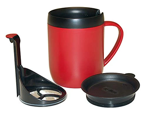 Zyliss Hot Mug Cafetiere, Red 7 Zyliss Hot Mug Cafetiere, Red - Image 5