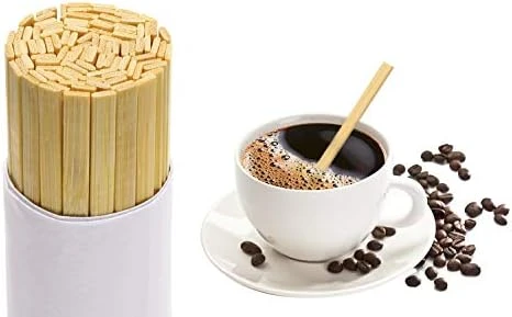 100Pcs 7 Inch Drink Stirrers Bamboo Environmental Friendly Biodegradable Stir Stick For Coffee Milk Beverages (7 Inch) 7 100Pcs 7 Inch Drink Stirrers Bamboo Environmental Friendly Biodegradable Stir Stick For Coffee Milk Beverages (7 Inch) - Image 5