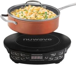 Flex Precision Induction Cooktop, 10.25” Shatter-Proof Ceramic Glass, 6.5” Heating Coil, 45 Temps 100°F To 500°F, 4Qt Induction-Ready Healthy Ceramic Non-Stick Everyday Pan With Lid Included 13 Flex Precision Induction Cooktop, 10.25” Shatter-Proof Ceramic Glass, 6.5” Heating Coil, 45 Temps 100°F To 500°F, 4Qt Induction-Ready Healthy Ceramic Non-Stick Everyday Pan With Lid Included -KitchenAid Shop 4148dbLaojL. AC