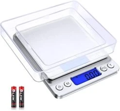 ® Digital Kitchen Scale With 2 Trays, 500g/0.01g High Precision Cooking Food Scale, Mini Gram Scale With LCD Display, 6 Units, Auto Off, Tare Function, Girls Gift (Batteries Included) 14 ® Digital Kitchen Scale With 2 Trays, 500g/0.01g High Precision Cooking Food Scale, Mini Gram Scale With LCD Display, 6 Units, Auto Off, Tare Function, Girls Gift (Batteries Included) -KitchenAid Shop 4148e1YBHZL. AC