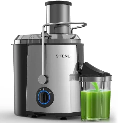 Juicer Machine, SIFENE Big Mouth Centrifugal Juicer 500W, Juice Maker Extractor For Fruit And Vegetable With 3-Speed Setting, Easy To Clean 13 Juicer Machine, SIFENE Big Mouth Centrifugal Juicer 500W, Juice Maker Extractor For Fruit And Vegetable With 3-Speed Setting, Easy To Clean - Image 11