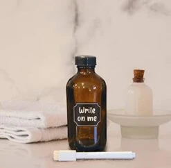 18 Pack 8 Oz Amber Glass Bottles With Caps | The Brown Glass Bottles Includes Caps & A Funnel And Brush With Bonus Labels To Easily Identify It's Contents -KitchenAid Shop 414BvxdPOqL