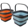 10L (2.6 Gallon) Set Of 2 Collapsible Rectangular Handy Basket / Bucket (Sea Angel + Orange, 2) -KitchenAid Shop 414DQ3J4L1L