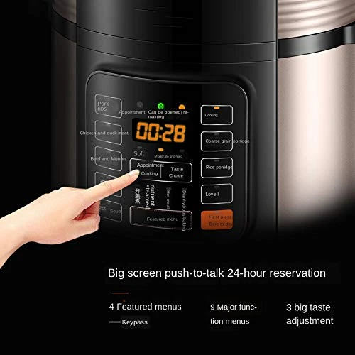 WETYG Electric Pressure Cooker Incense Energy Saving Cooker A Key Exhaust Pressure 6L Pressure Cooker 5 WETYG Electric Pressure Cooker Incense Energy Saving Cooker A Key Exhaust Pressure 6L Pressure Cooker - Image 3