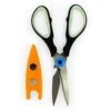 KIKKERLAND Toucan Kitchen Shears, Black/Orange