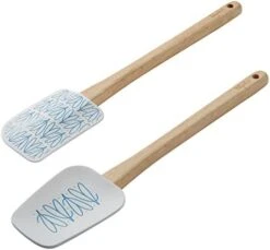 Ollection Spatula Spoonula Set, 11.5-Inch, Two Piece, Mix Colors - -KitchenAid Shop 414OB0YEqoL. AC