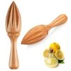 2 Pcs Wooden Citrus Reamer Lemon Hand Juicer Beech Wood Handheld Citrus Juicer Easy To Hold Kitchen Juicing Tool Manual Orange Lime Lemon Juice Reamer Extractor For Daily Home Bar Cafe Restaurant Use -KitchenAid Shop 414Qk5FcYdL