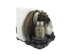 Of Wonders Ancient Guardians"Exalted Seasonings" Dragon Napkin And Spice Holder | Spice Rack | Salt And Pepper Set | Salt And Pepper Shaker Set | Salt And Pepper Shakers - 5.35" -KitchenAid Shop 414RmzcmhAL