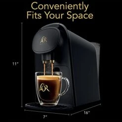 The L'OR Barista System Coffee And Espresso Machine Combo By Philips, Black -KitchenAid Shop 414T6tAybQL 2