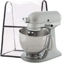 Clear Stand Mixer Cover, Kitchen Aid Mixer Covers For Kitchenaid Hamilton Mixers, Dust Cover Fits All Tilt Head & Bowl Lift Compatible 5-8 Quart Models(Transparent) 21 Clear Stand Mixer Cover, Kitchen Aid Mixer Covers For Kitchenaid Hamilton Mixers, Dust Cover Fits All Tilt Head & Bowl Lift Compatible 5-8 Quart Models(Transparent) -KitchenAid Shop 414dFkmKAtL. AC