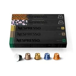 Nespresso Capsules OriginalLine, Mild Roast Blend Variety Pack, Mild Roast Coffee, 50 Count Espresso Coffee Pods, Brews 3.7 Ounce And 1.35 Ounce (ORIGINALLINE ONLY)