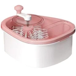 COOKOE Vegetable Washer,Fruit Washer,Salad Spinner,Salad Spinners Best Rated,Salad Spinner Large,Lettuce Spinner,Manual Joystick Rotation, Suitable For Vegetables, Fruits, Household, Kitchen.