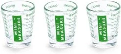 Mini Measure Heavy Glass, 20-Incremental Measurements Multi-Purpose Liquid And Dry Measuring Shot Glass, Black 28 Mini Measure Heavy Glass, 20-Incremental Measurements Multi-Purpose Liquid And Dry Measuring Shot Glass, Black -KitchenAid Shop 415 PEo9XmL. AC