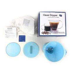 NEW Coffee Dripper Macaron Blue Coffee Maker Safe BPA Free Plastic Hassle-Free Ways Make Manual Pour Over Coffee & Cold Brew, 10 Fl Oz -KitchenAid Shop 4153kxQTv6L 1
