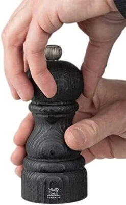 Peugeot Paris Nature Black Salt Mill, 12 Cm - 5 In